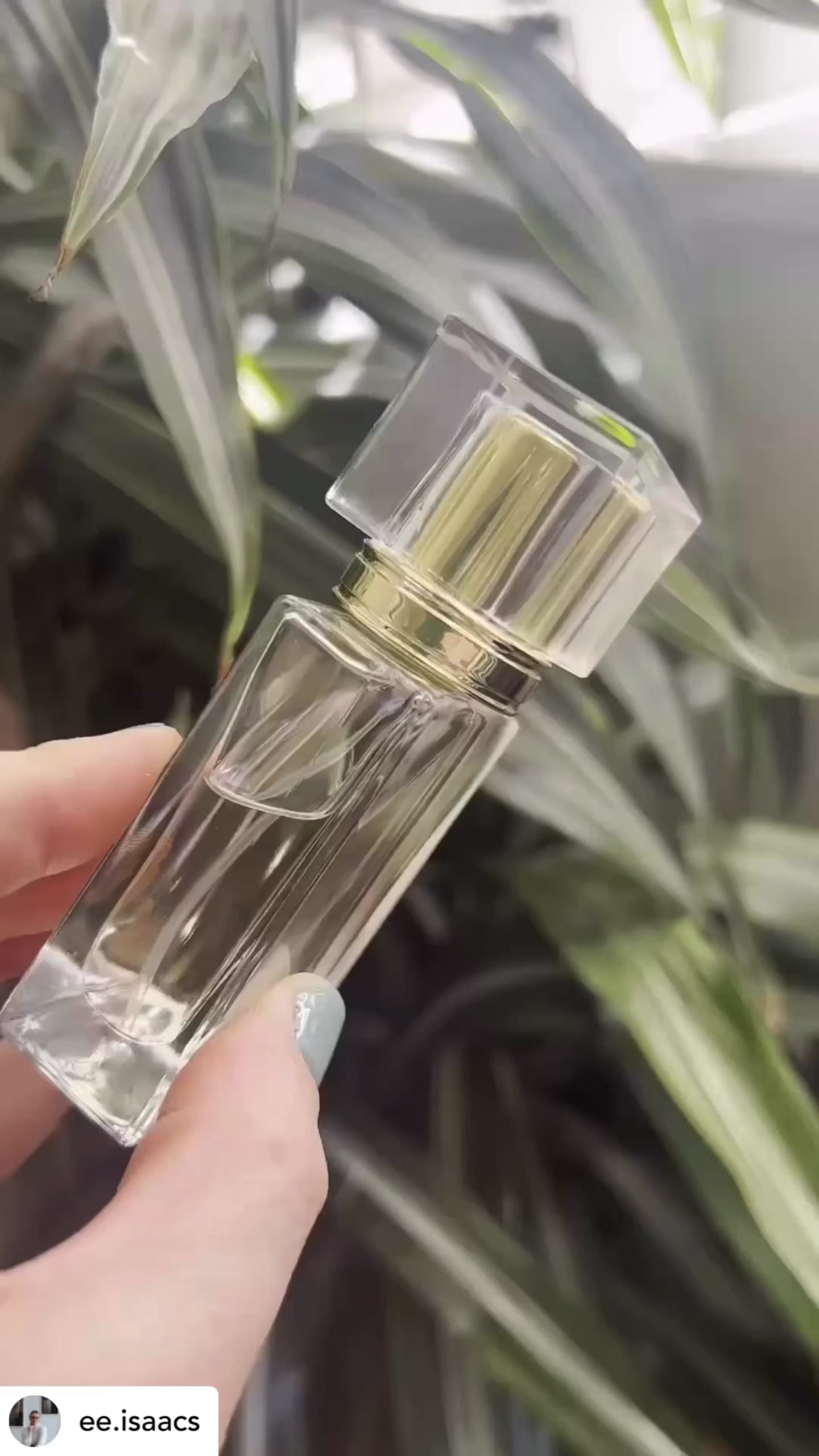 Participant creating a custom scent at a Finishya perfume workshop in Dunedin, following the full fragrance formulation process and spraying their finished vegan perfume.